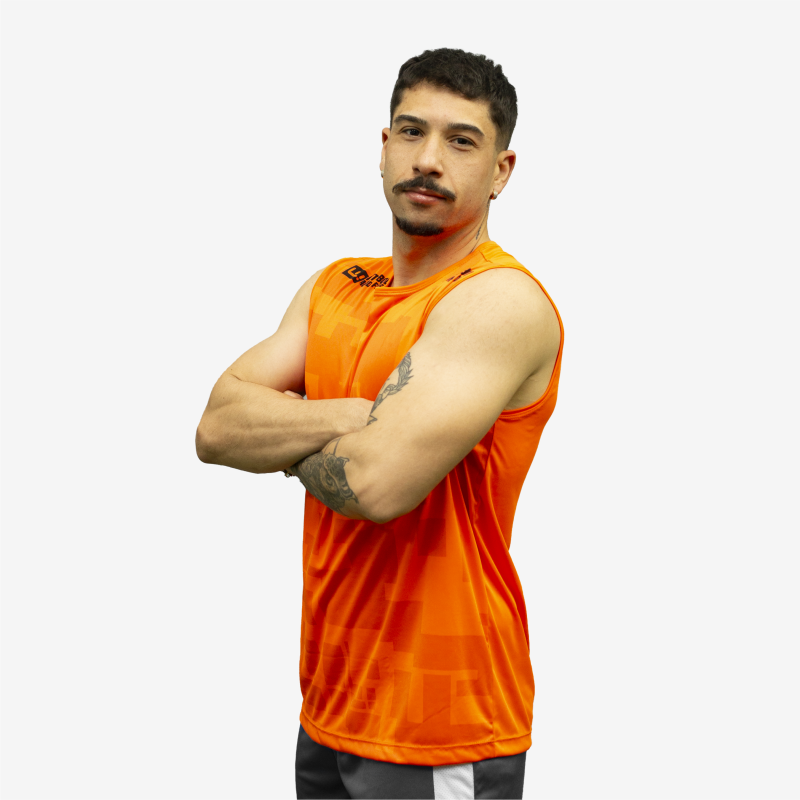 COLETE REGATA WEEFE LARANJA