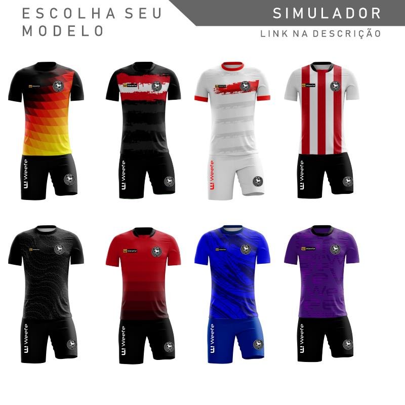KIT UNIFORME CAMISETA E CALÇÃO 2025