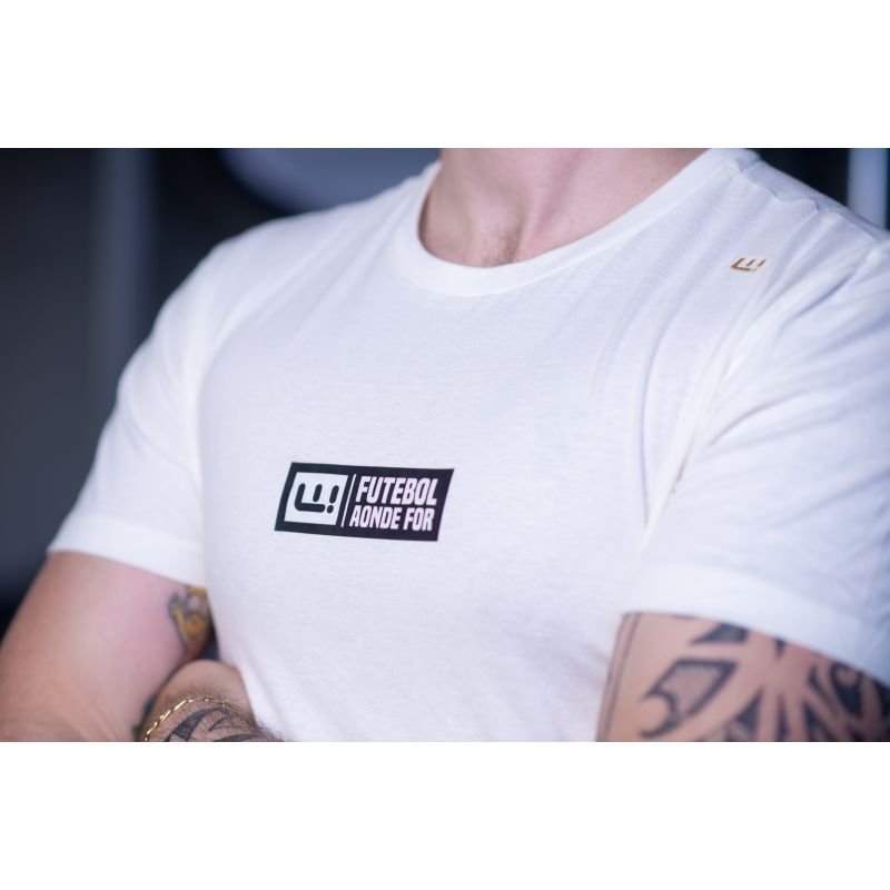 T-SHIRT ALGODÃO FAF FRAME BRA/PRE