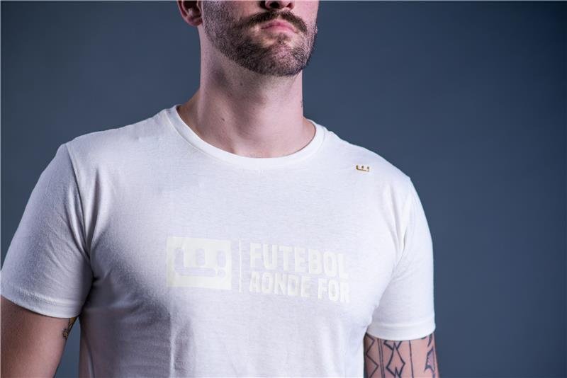 T-SHIRT 100% ALGODÃO ESTAMPA FAF01 OFF/OFF