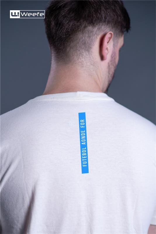 T-SHIRT 100% ALGODÃO ESTAMPA REFLETOR11 OFF/COLOR