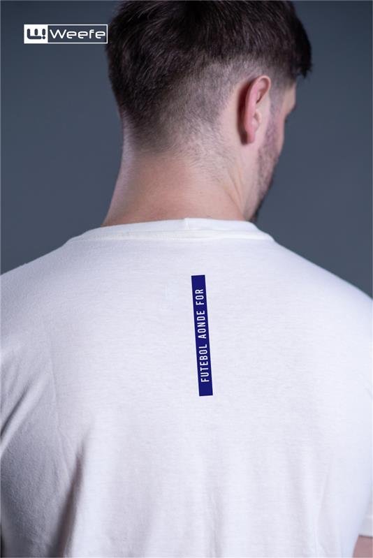 T-SHIRT ALGODÃO ESTAMPA WEEFE33 OFF/MAR