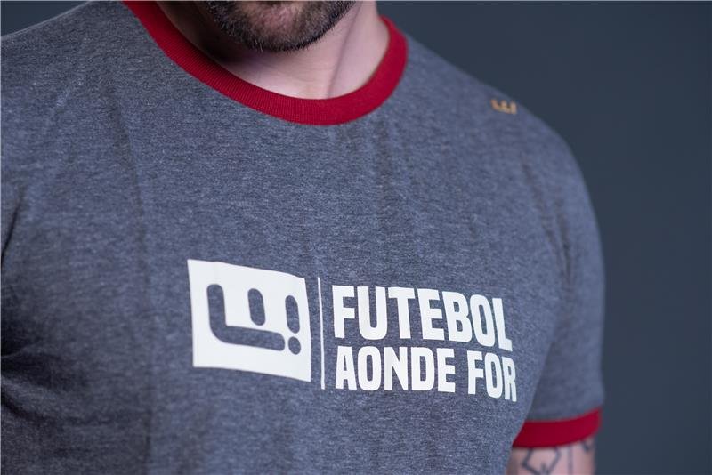 T-SHIRT 100% ALGODÃO ESTAMPA FAF04 CHU/OFF